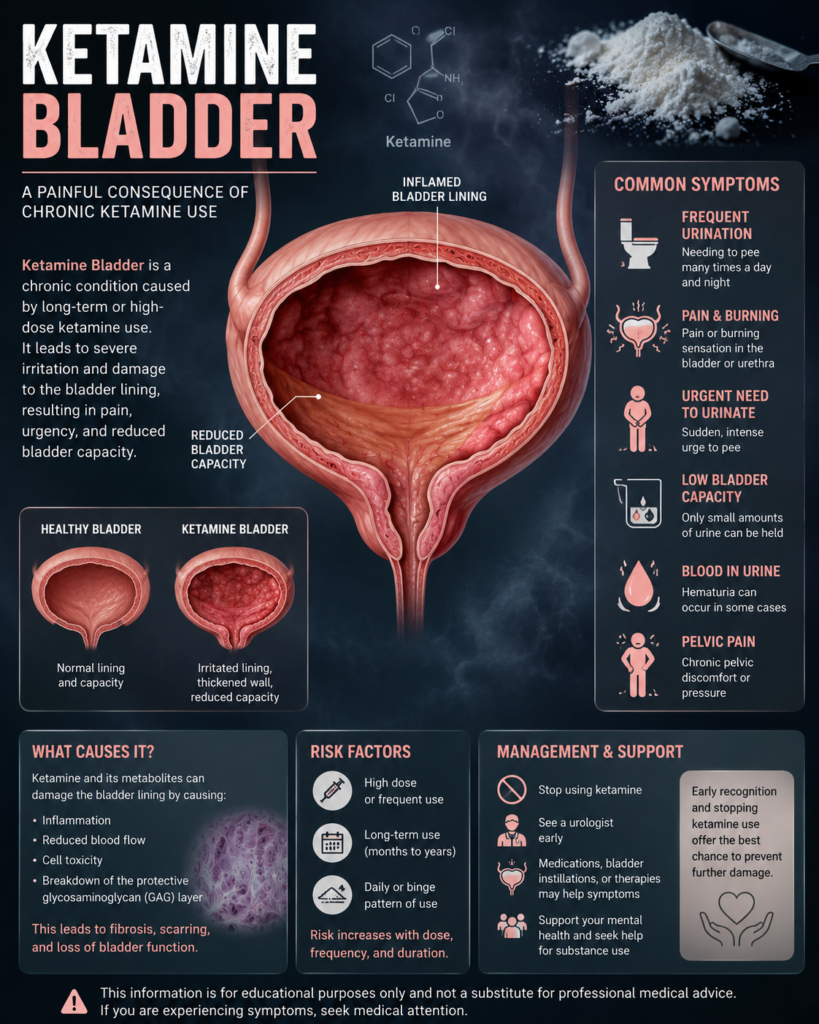 Ketamine bladder